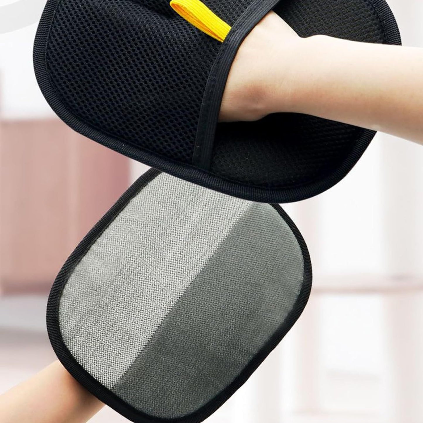 Furry Gloves Hair Removal
