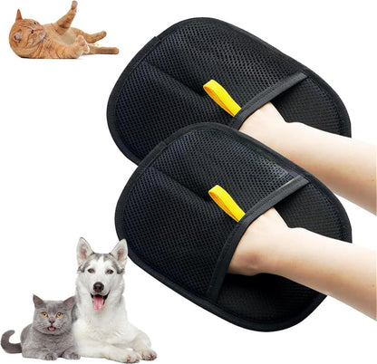 Furry Gloves Hair Removal